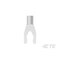 Te Connectivity Fork Terminal, #6 Stud Size, 1.42 mm², Bare Insulated 53266-2 - alternate 3